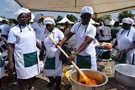 School feeding caterers