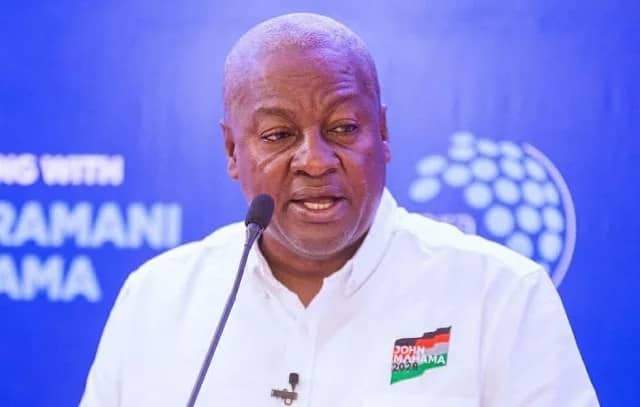 Mahama officially declared his intentions to run