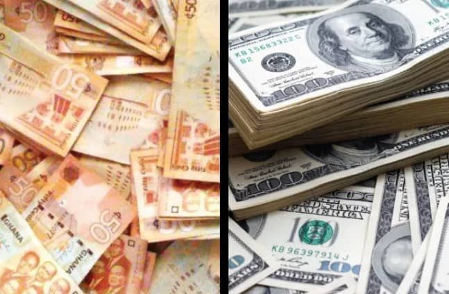 The cedi drops down further today