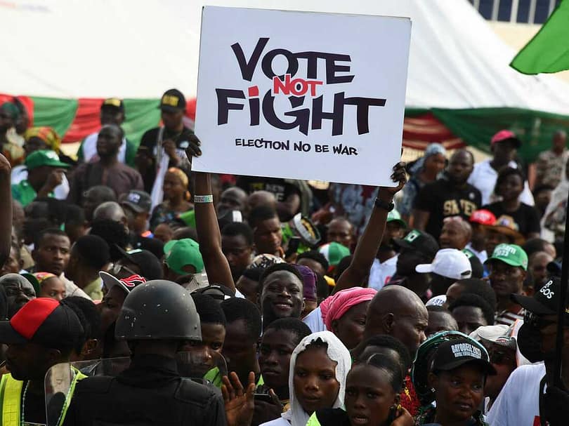 The Election 2023 and security issues. Image