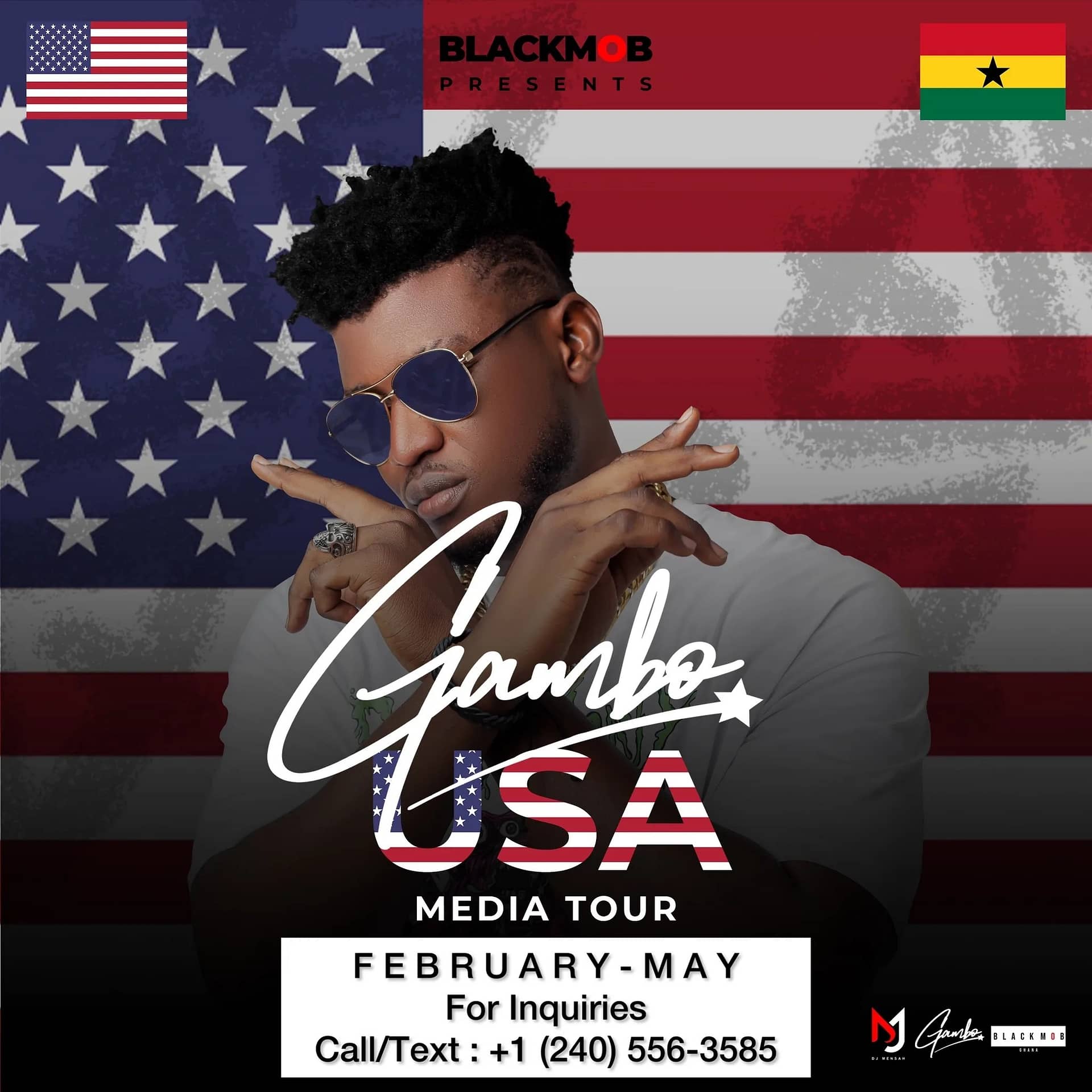 Award-winning Ghanaian Rapper Gambo Set To Tour USA